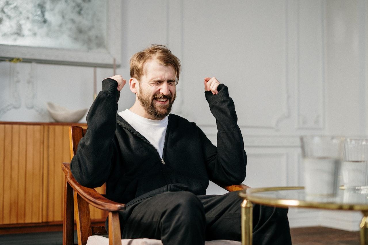 man undergoing therapy